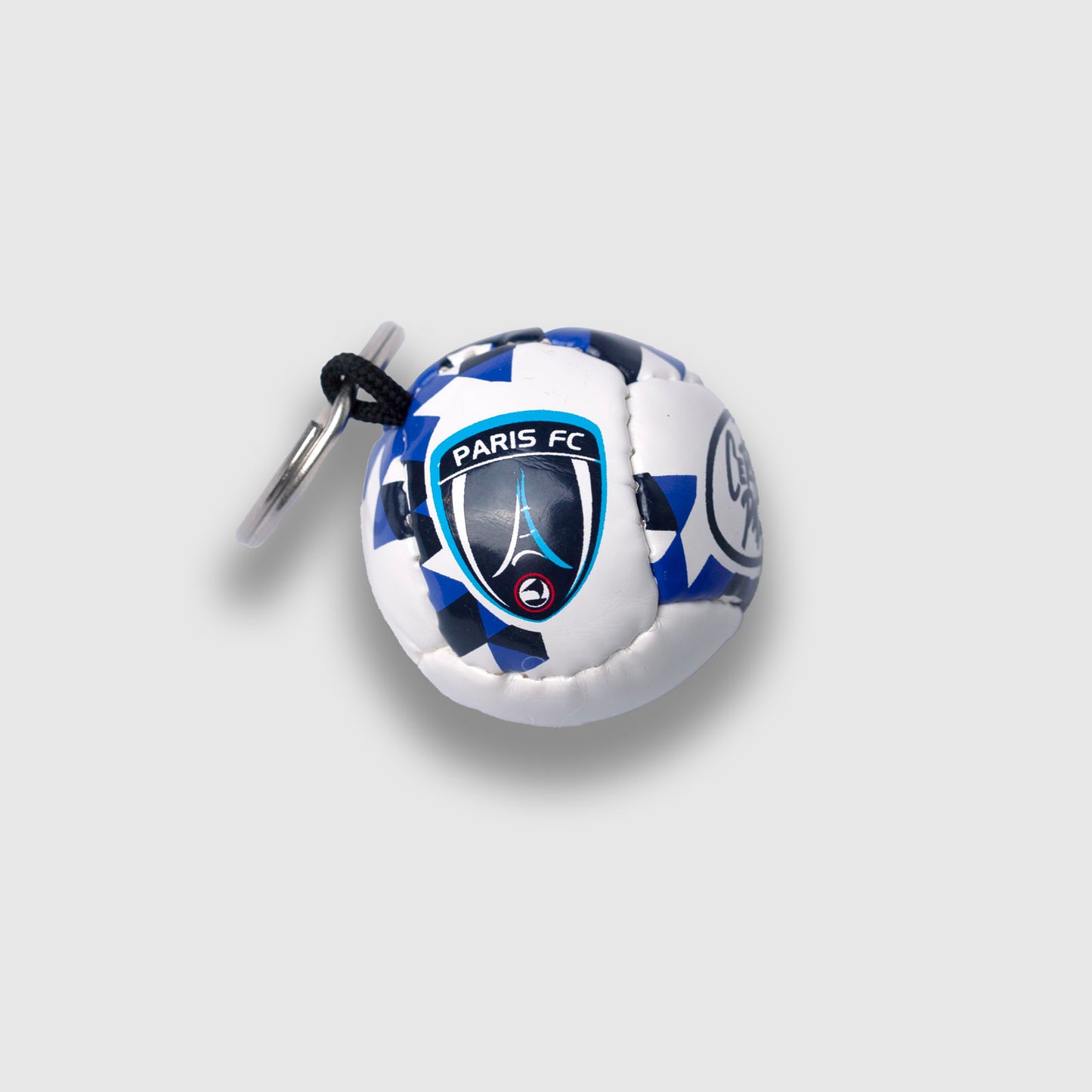 Paris FC Triangle Ball Keychain