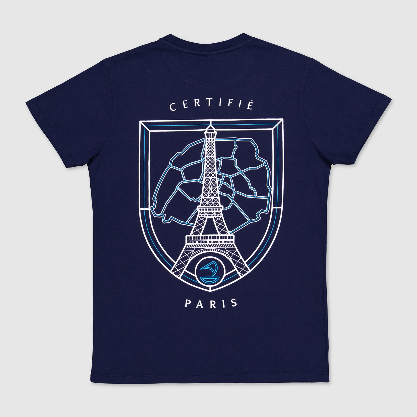 T-shirt Certifié Paris Marine