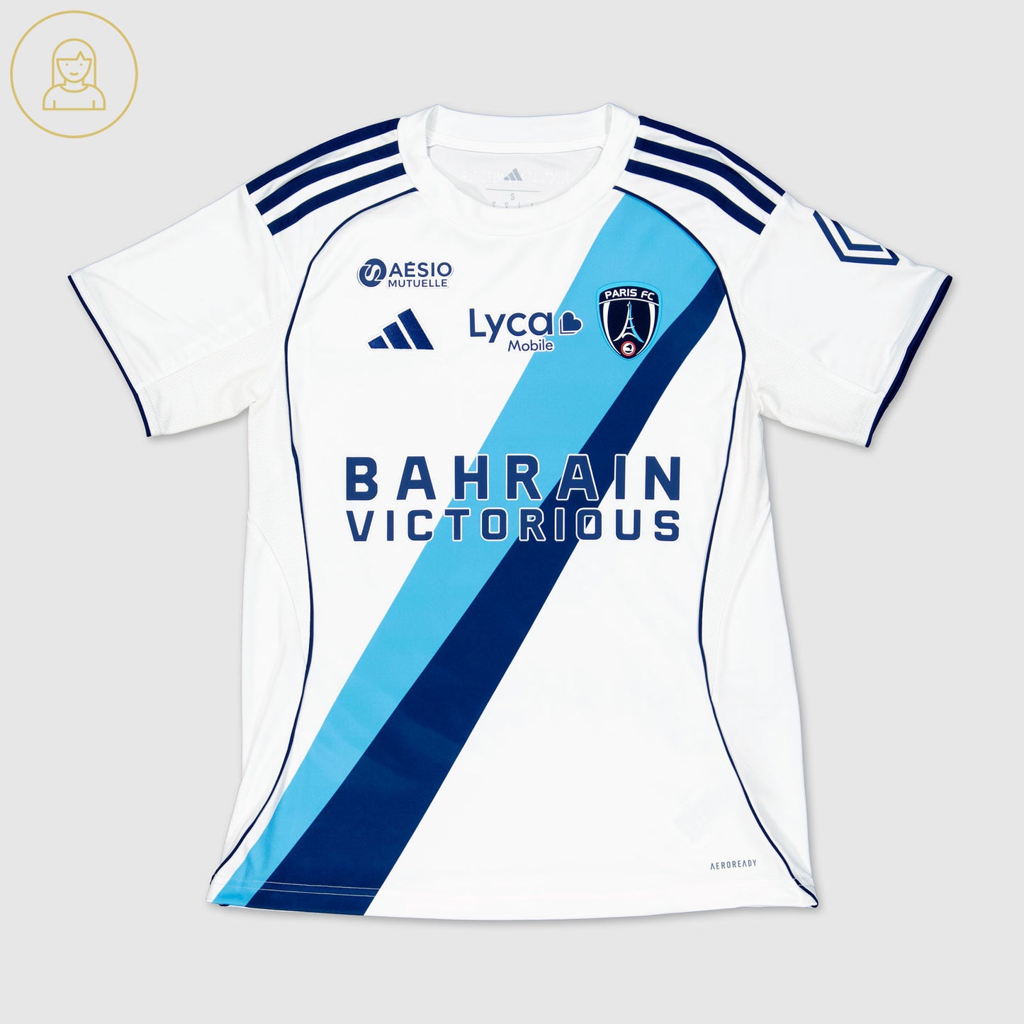 Maillot Femme Authentik Paris FC Extérieur 25/26