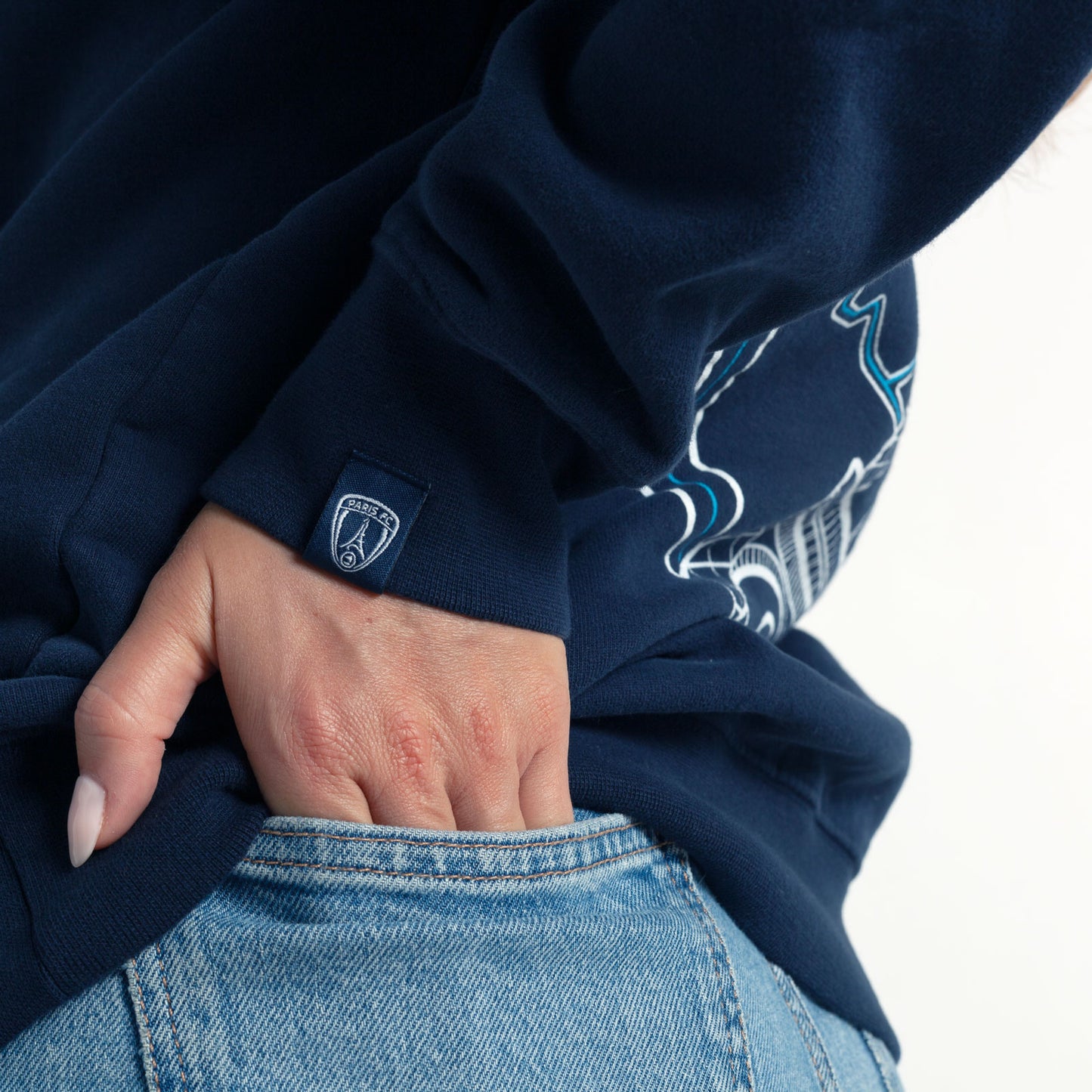 Sweat Certifié Paris Marine