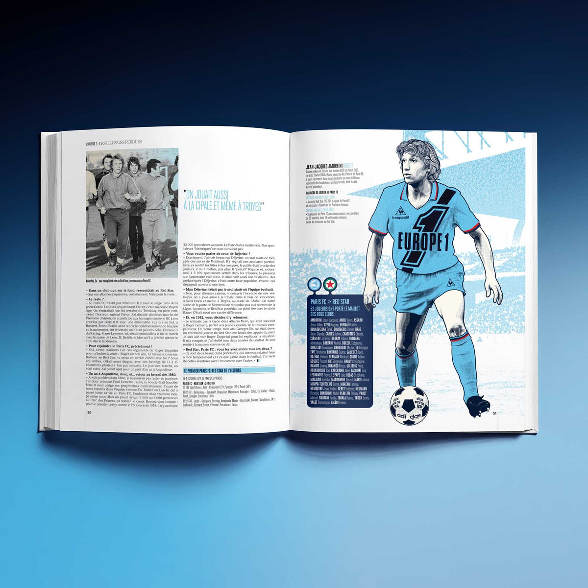 Livre « Paris FC, il était une foi »