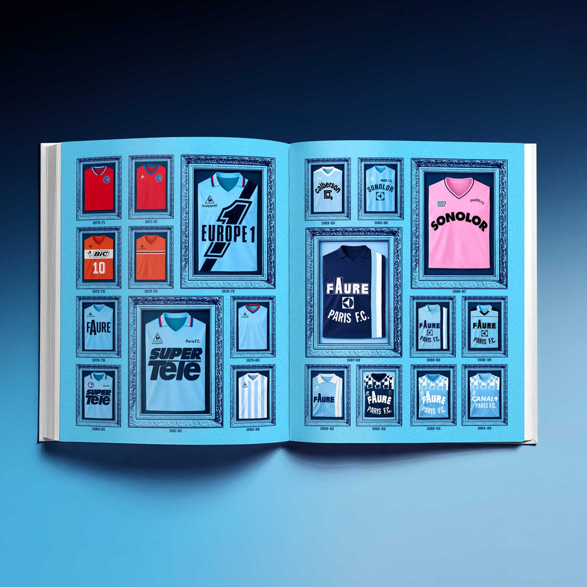 Livre « Paris FC, il était une foi »