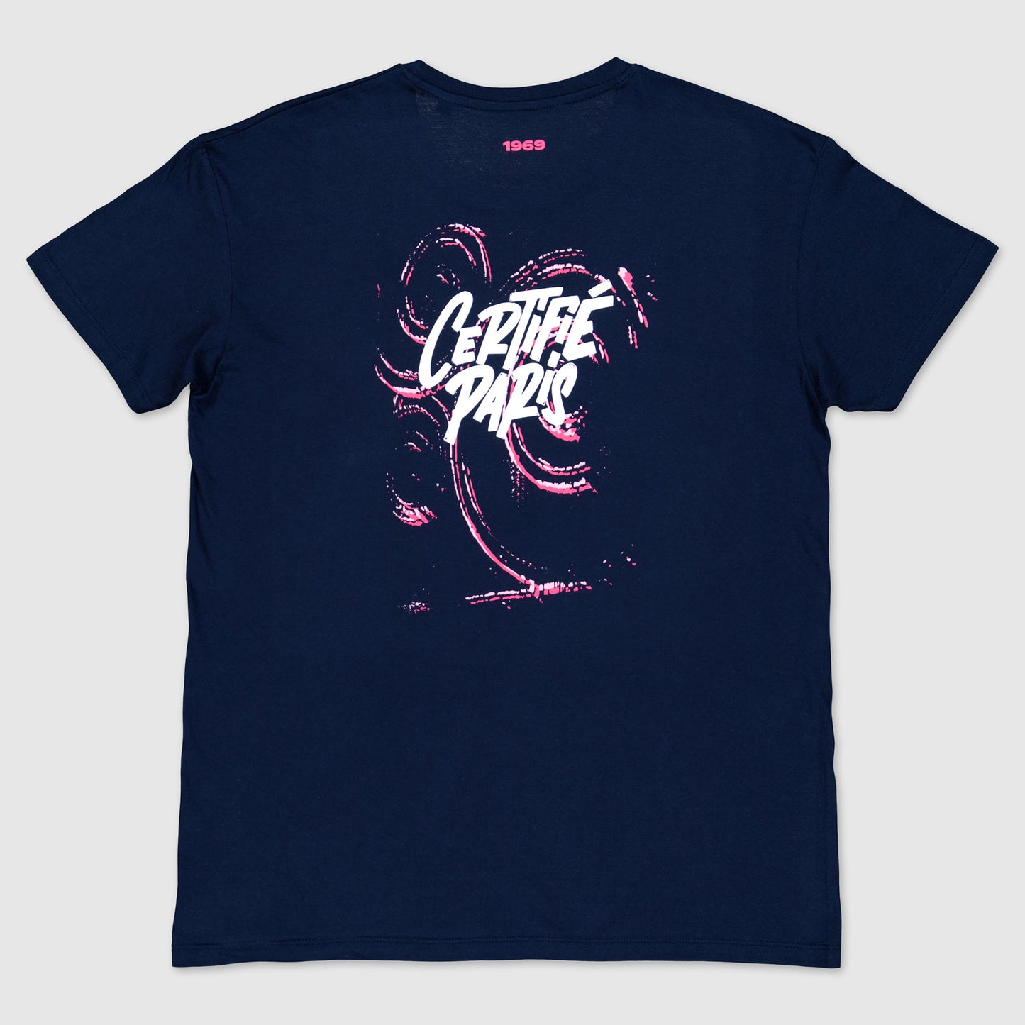 T-shirt Marine Octobre Rose