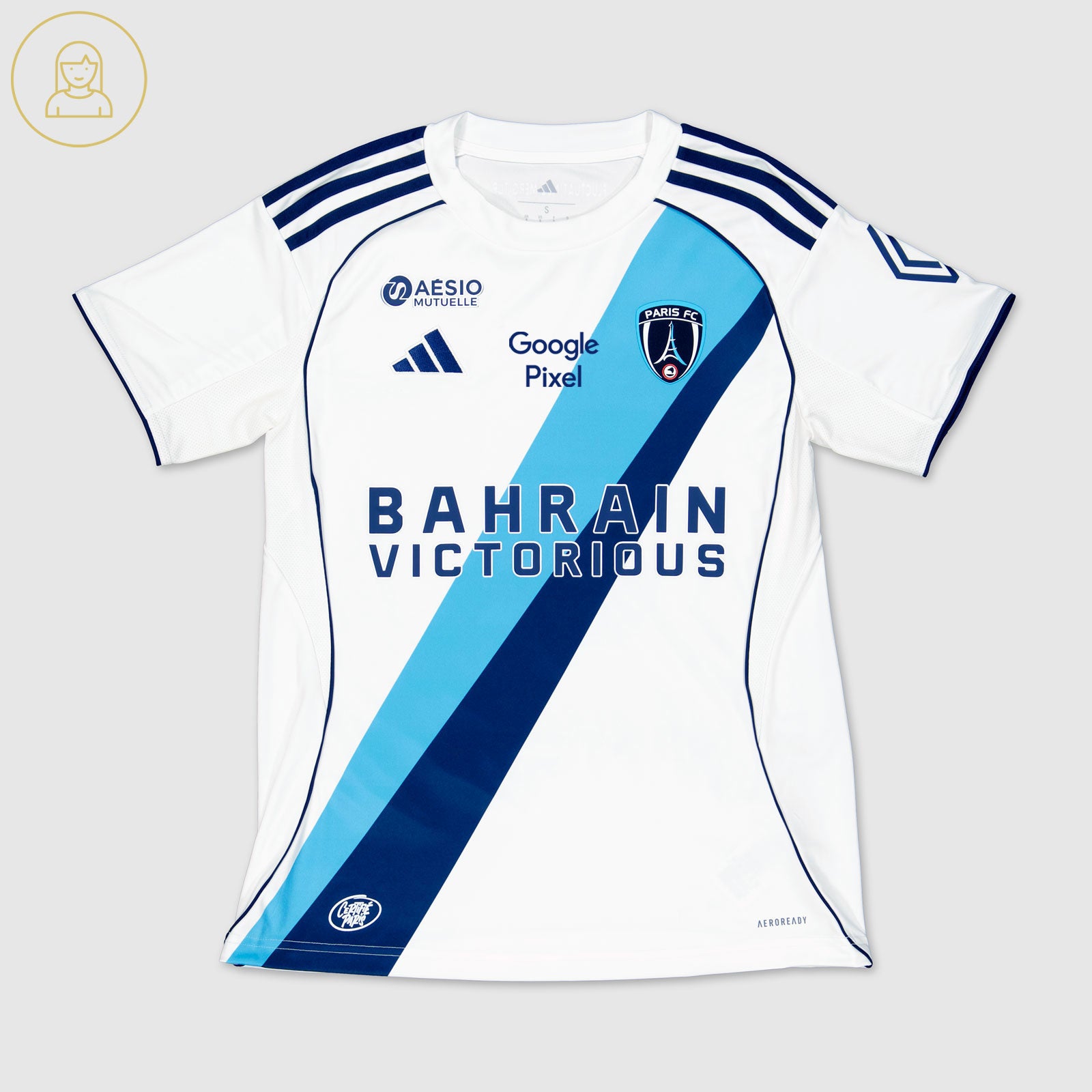 Women's Authentik Paris FC Away Jersey 25/26