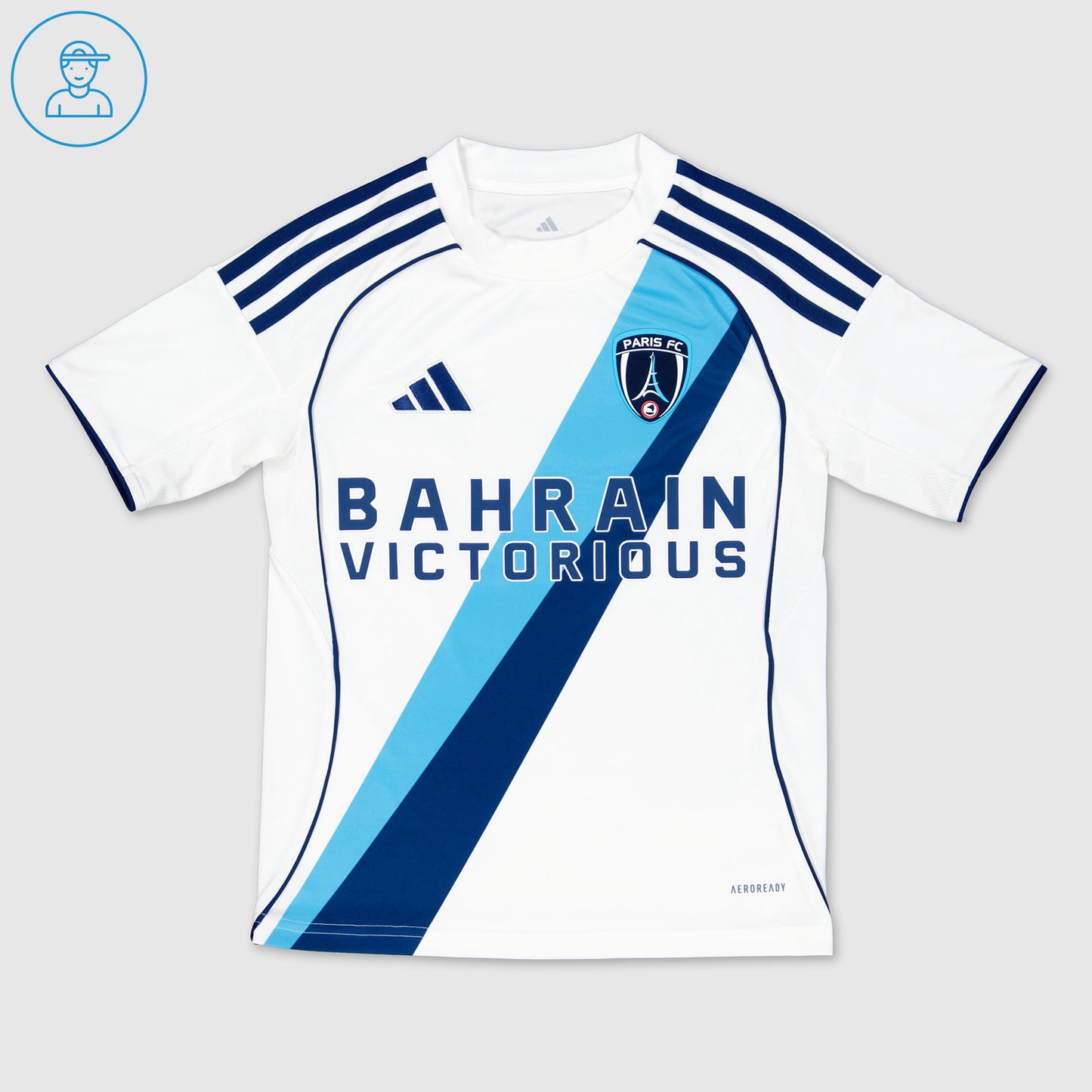Paris FC Kids' Away Jersey 25/26