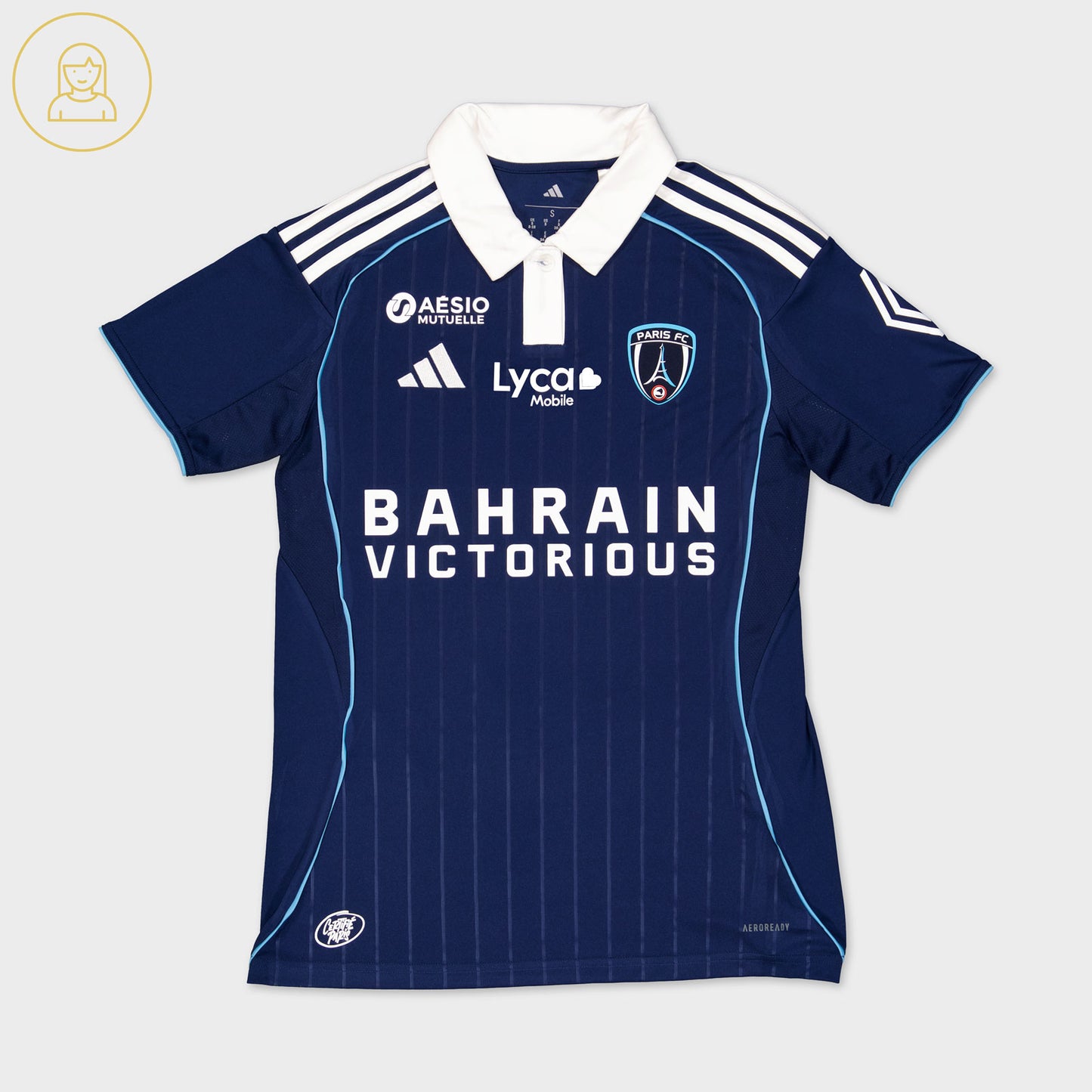 Maillot Femme Authentik Paris FC Domicile 25/26