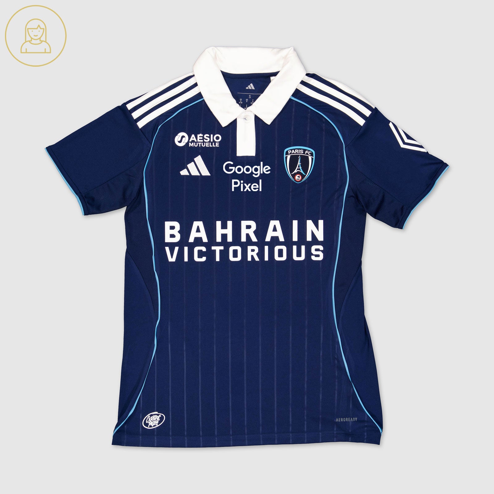 Women's Authentik Paris FC Home Jersey 25/26