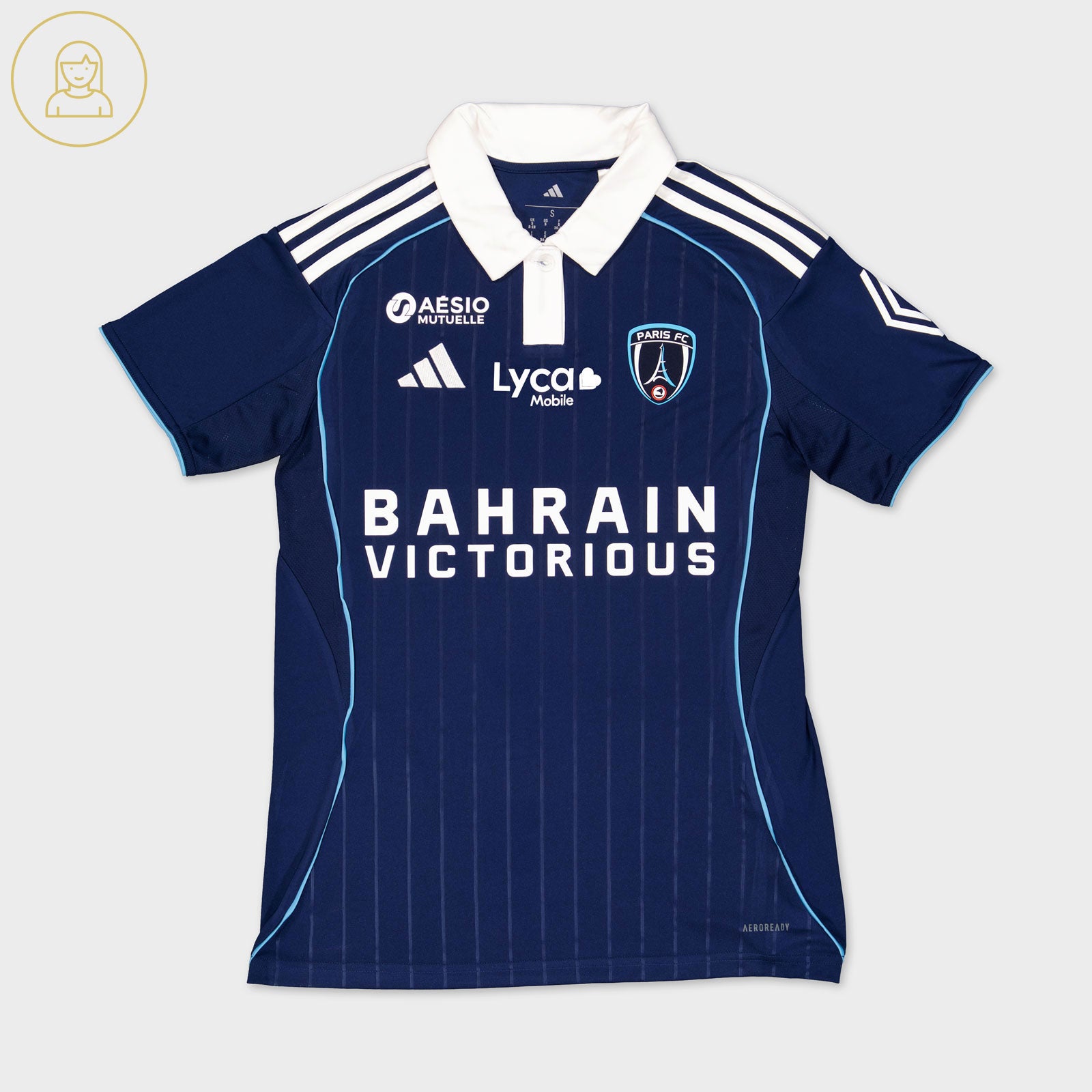 Maillot Femme Authentik Paris FC Domicile 25/26