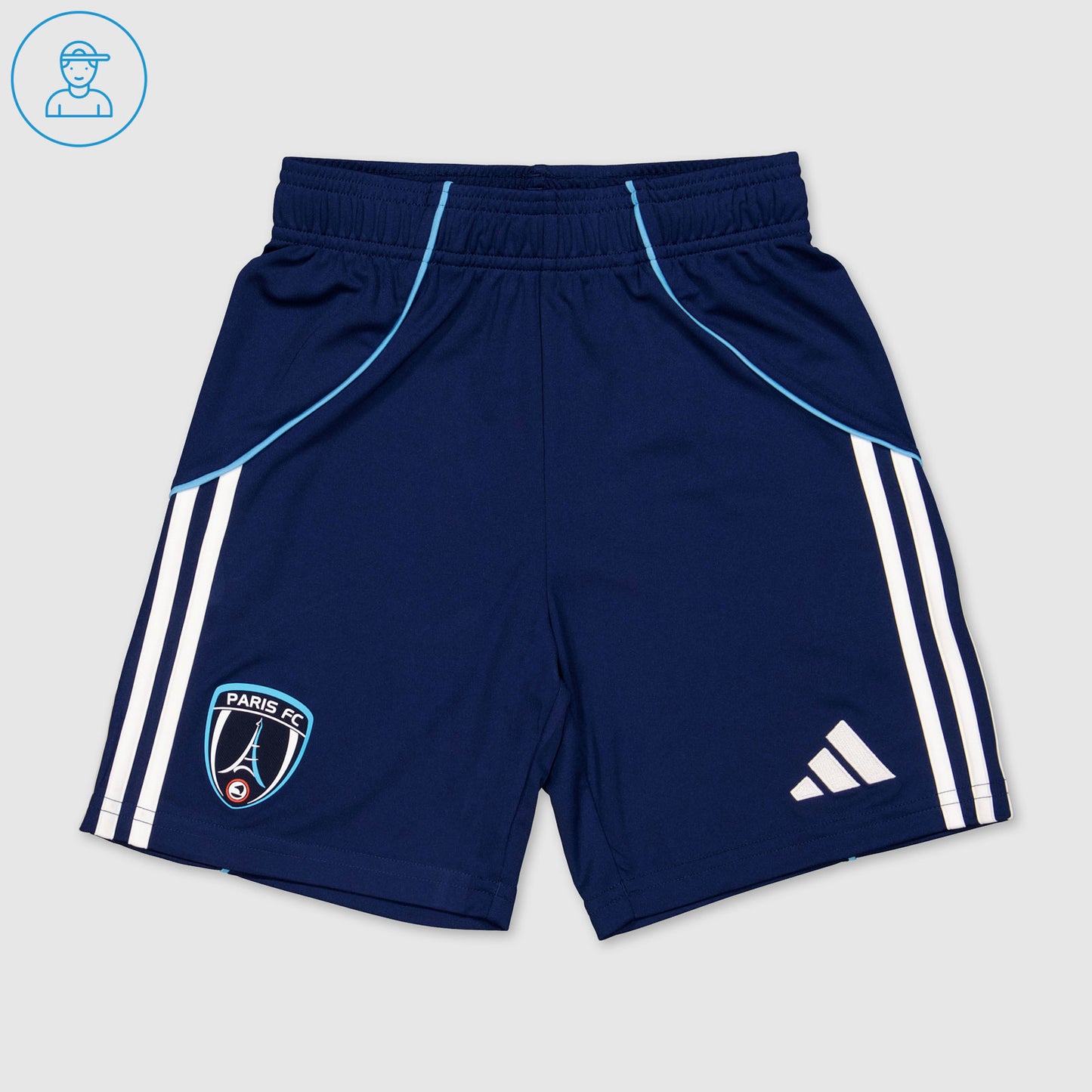Short Enfants Paris FC Domicile 25/26