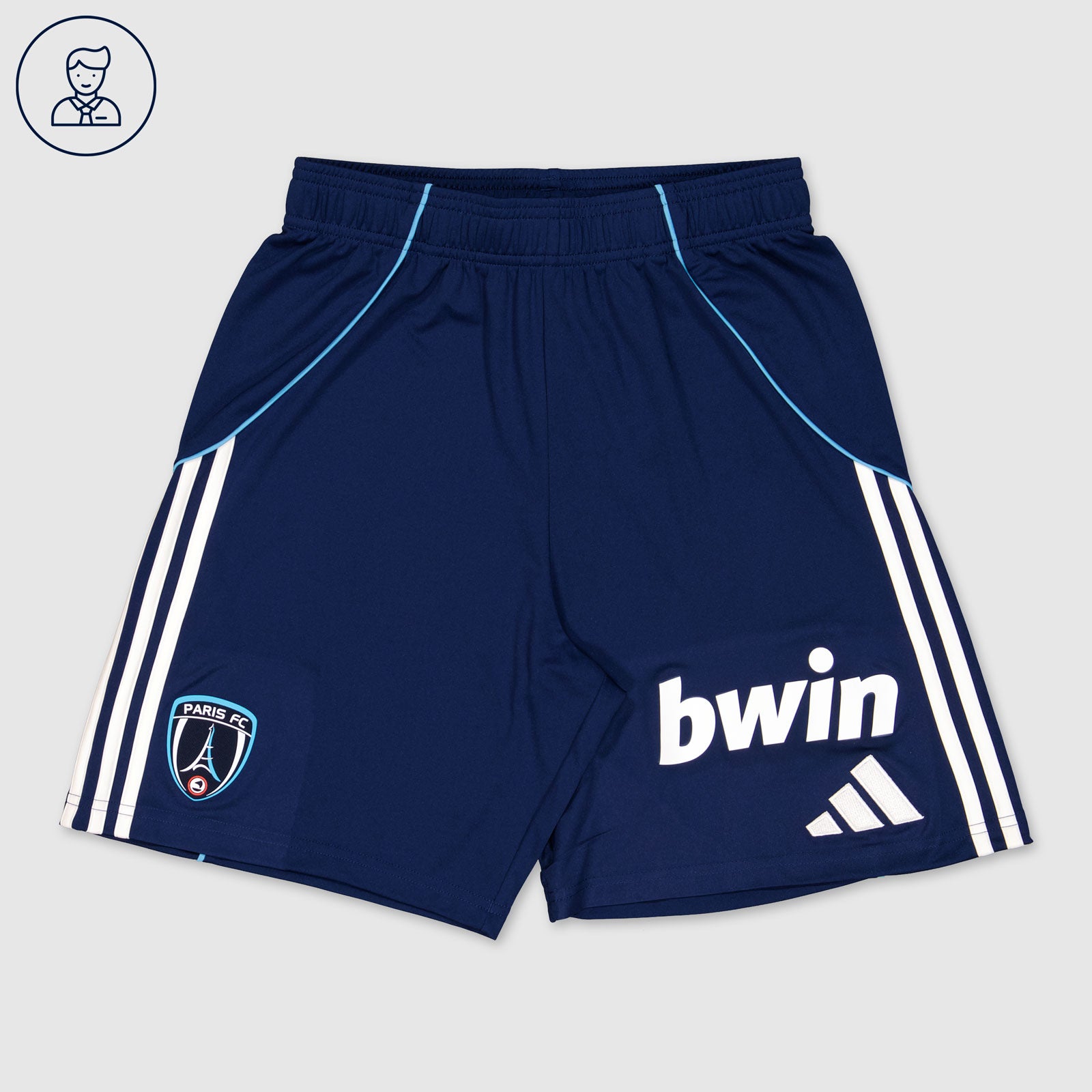 Paris FC Home Shorts 25/26