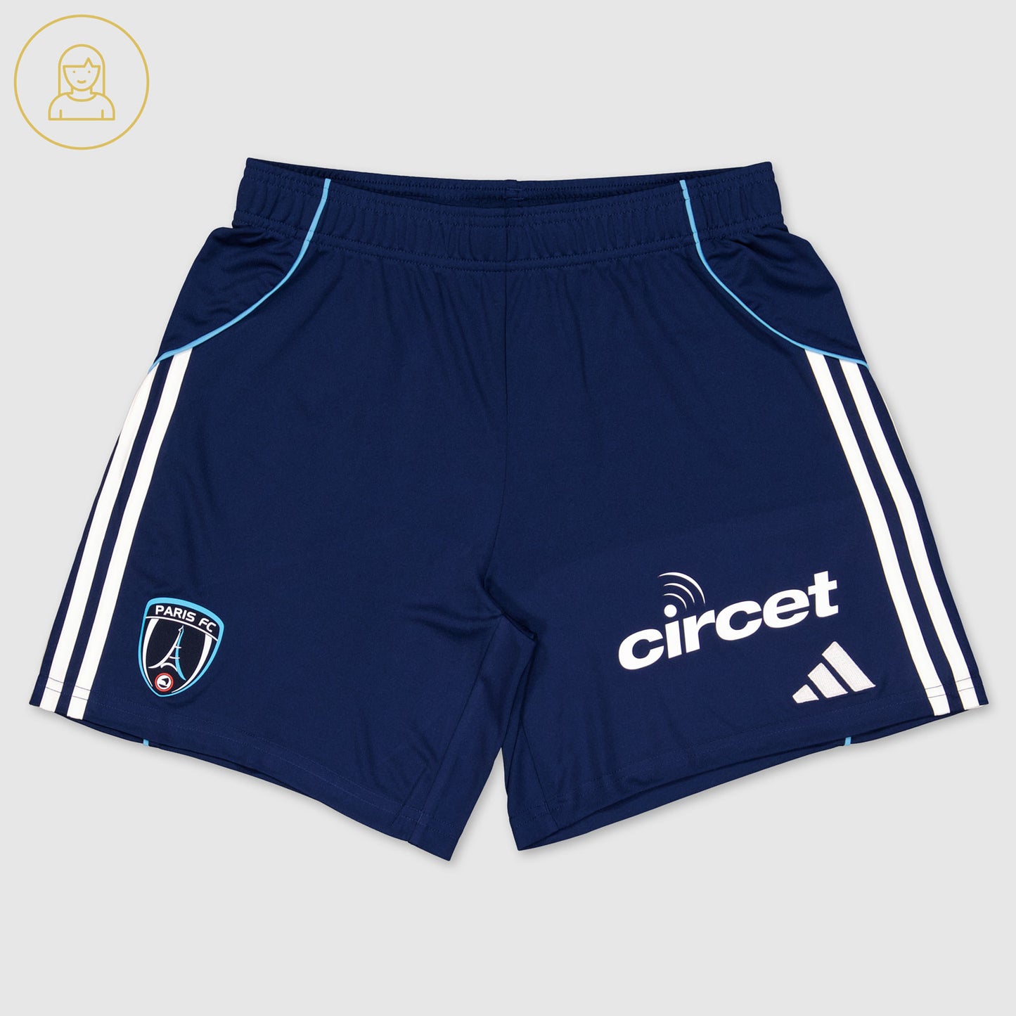Women's Paris FC Home Shorts 25/26
