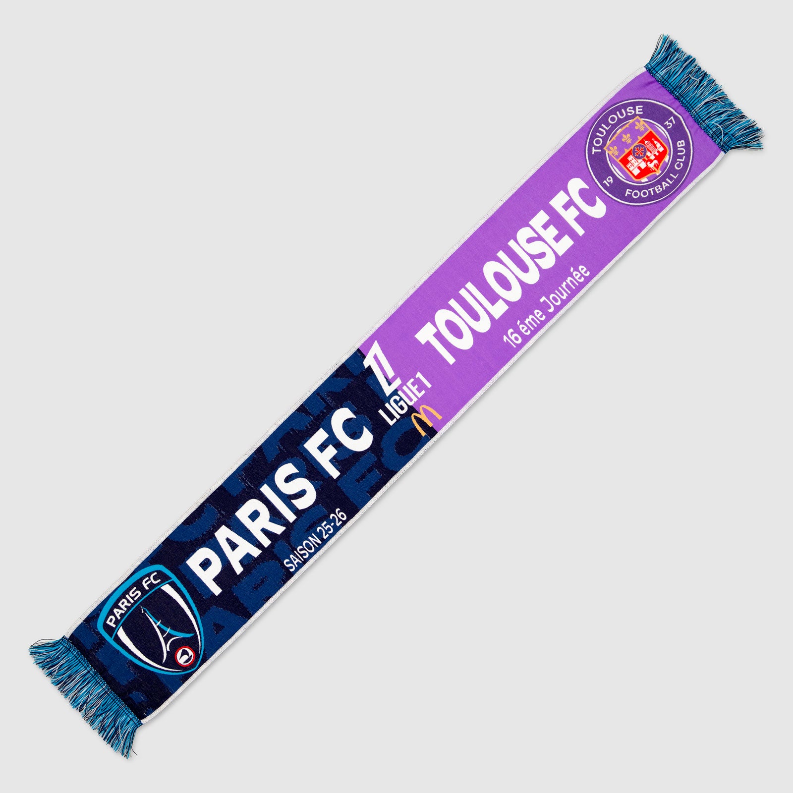 Écharpe de match Paris FC - Toulouse FC