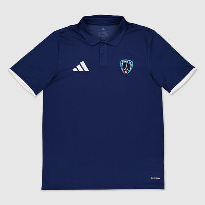Polo bleu Essentiel Paris FC x adidas