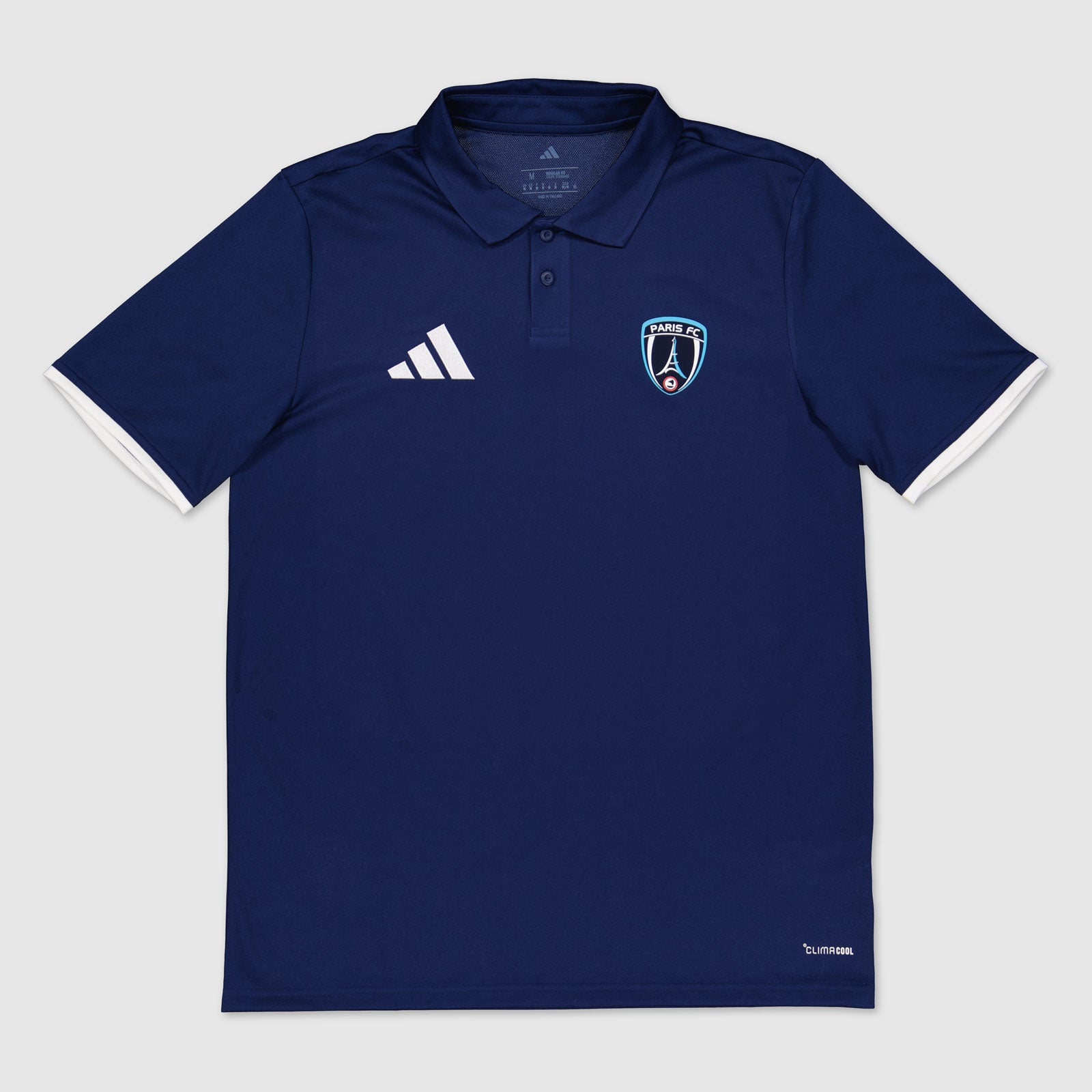 Polo bleu Essentiel Paris FC x adidas