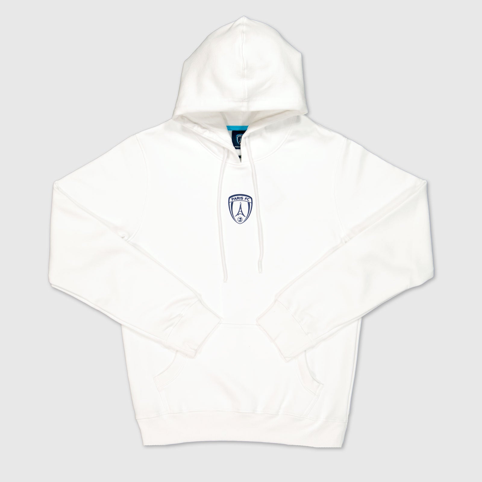 Hoodie Supporter Blanc Paris FC