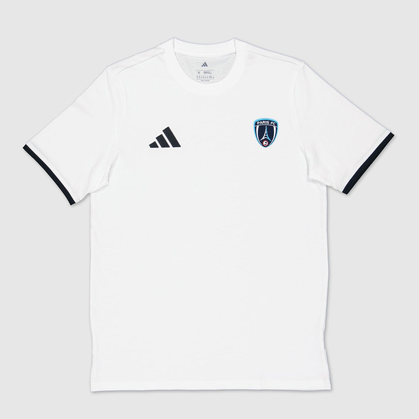 T-shirt blanc Essentiel Paris FC x adidas
