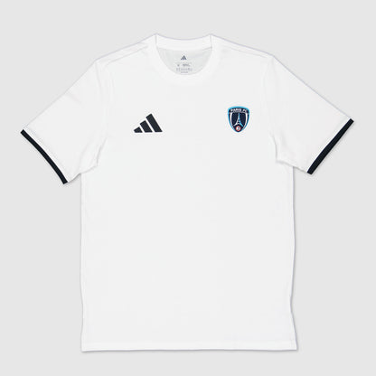 T-shirt blanc Essentiel Paris FC x adidas